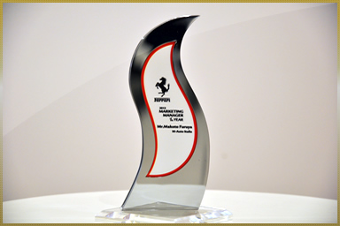 Marketing Manager of the Year(In Japan)