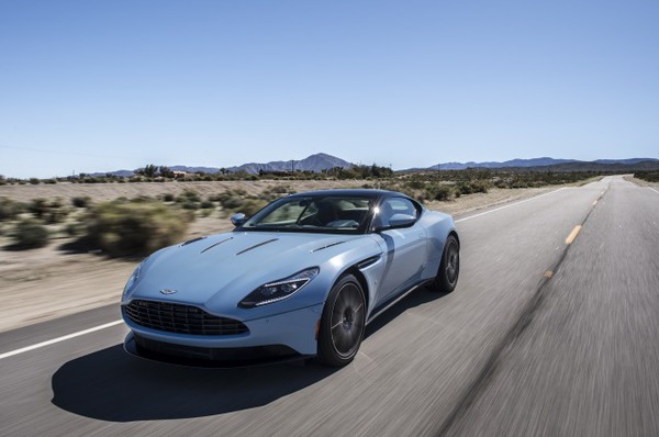 V12-Powered DB11 in Frosted Glass Blue