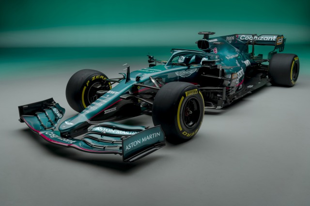 日本未発売　ビッグスケールF1コレクション　アストンマーティン AMR21 ギャラリー】2021年型アストンマーティンF1マシン『AMR21